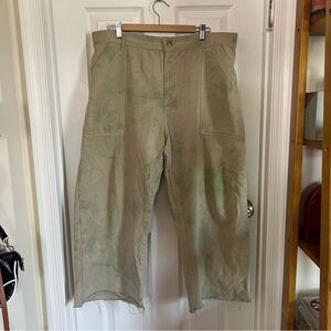BIG BUD PRESS WORK PANTS- HAND BLEACHED/DYED (OLD SIZING)